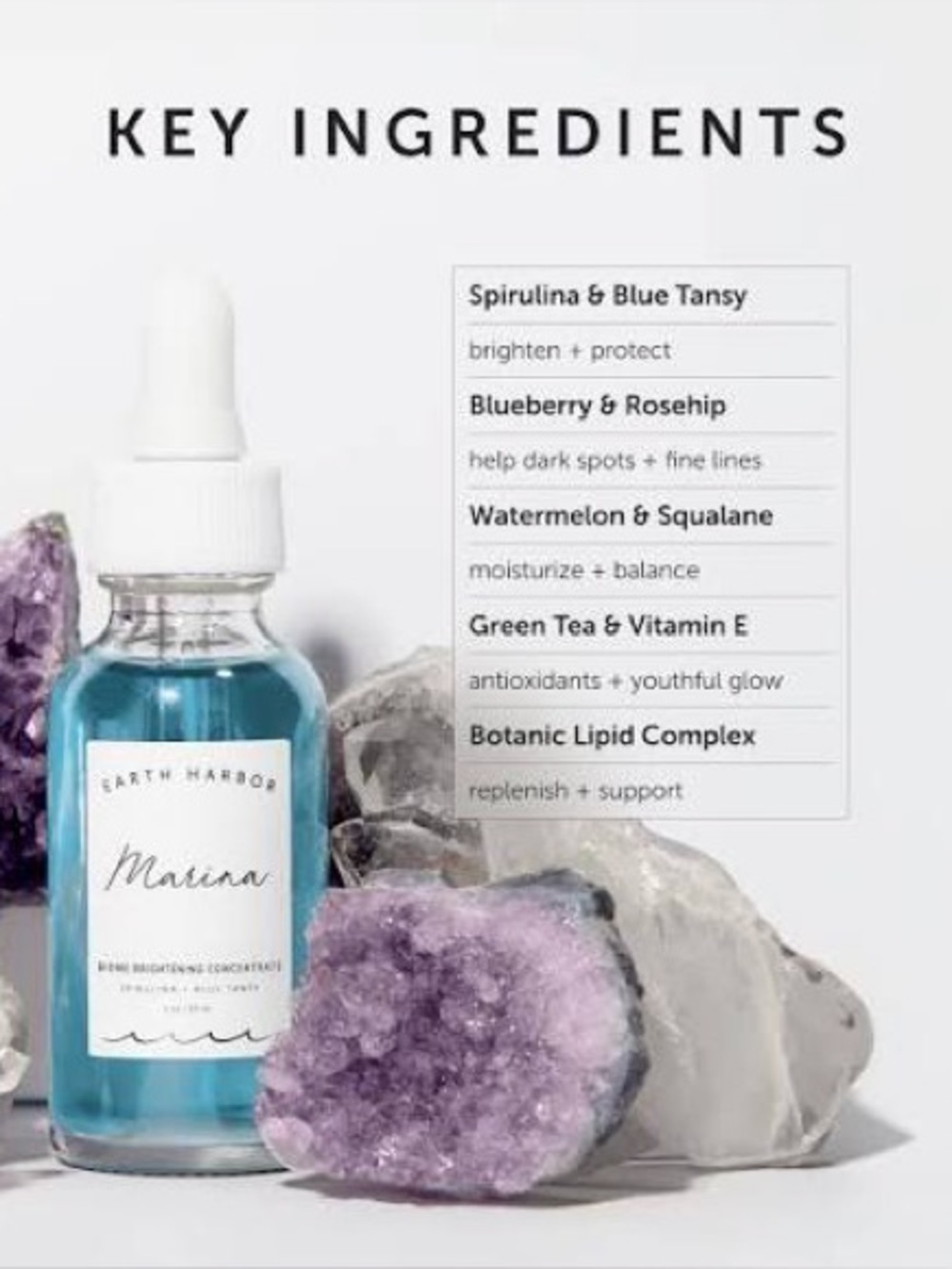 The Earth Harbor Marina Biome Brightening Ampoule NEW IN BOX